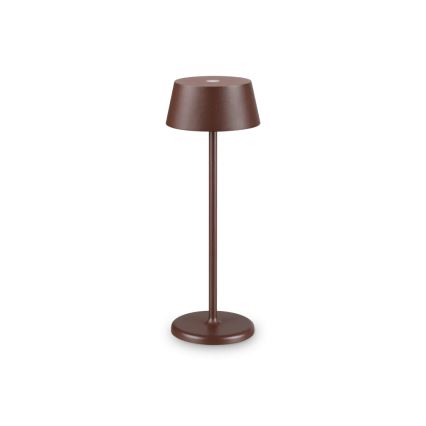 Ideal Lux - LED Pritemdomas jutiklinė lauko lempa PURE LED/1,5W/3,7V 2200 mAh CRI 90 IP54 ruda