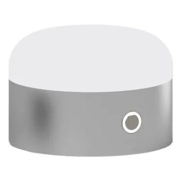 Ideal Lux - LED reguliuojama jutiklinė stalinė lempa MIGNON LED/5W/5V 1500 mAh skersmuo 10 cm CRI 90 blizgus chromas