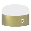 Ideal Lux - LED reguliuojama jutiklinė stalinė lempa MIGNON LED/5W/5V 1500 mAh skersmuo 10 cm CRI 90 žalvaris