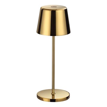 Ideal Lux - LED reguliuojama lietimui jautri lauko stalinė lempa CUTE LED/2,5W/3,7V 3000 mAh USB 2200-2700K IP65 auksinė