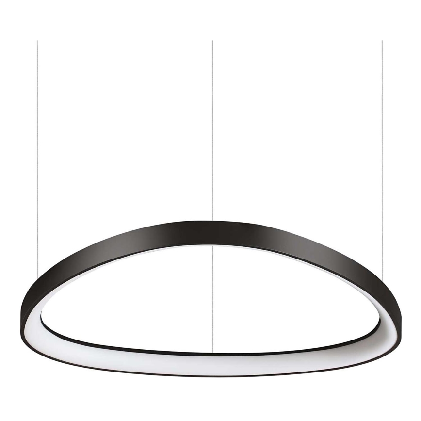 Ideal Lux - LED Reguliuojamas pakabinamas sietynas GEMINI LED/48W/230V diametras 61 cm CRI 90 juoda