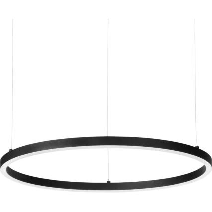 Ideal Lux - LED Reguliuojamas pakabinamas sietynas ORACLE SLIM LED/40W/230V 4000K diametras 70 cm CRI 90 juoda