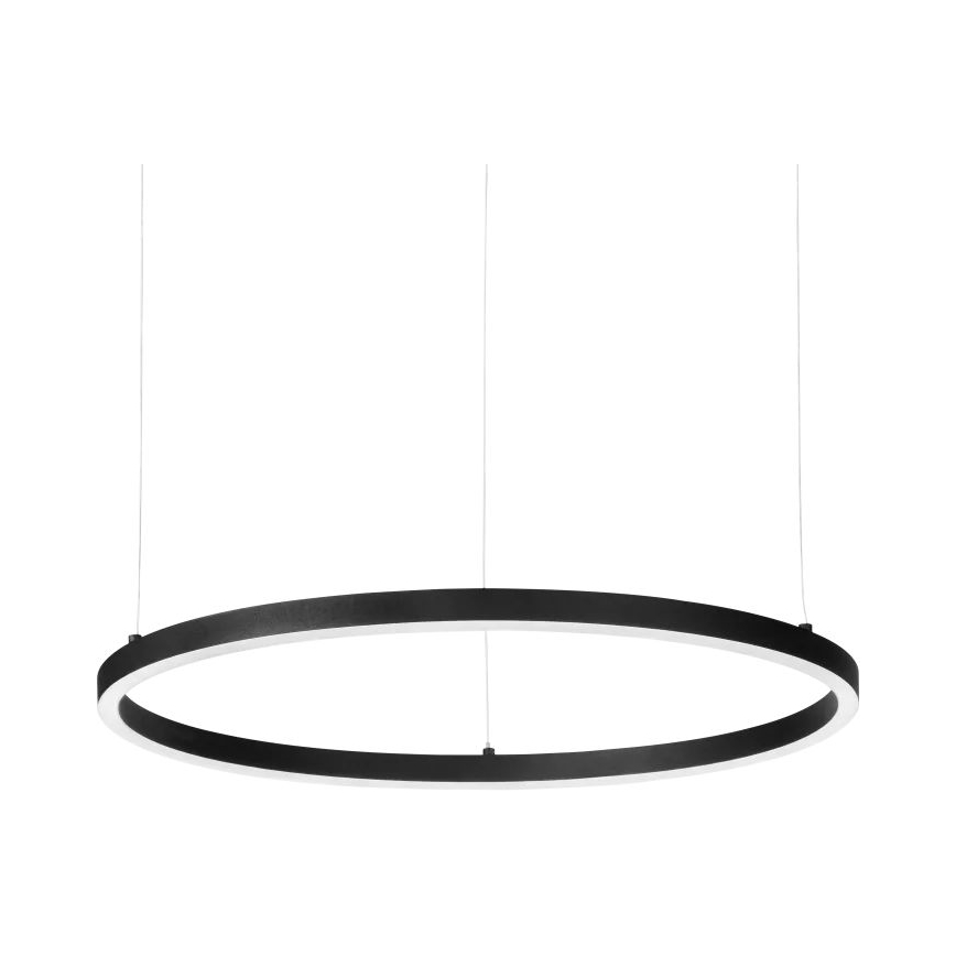 Ideal Lux - LED Reguliuojamas pakabinamas sietynas ORACLE SLIM LED/40W/230V 4000K diametras 70 cm CRI 90 juoda