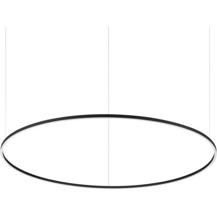 Ideal Lux - LED Reguliuojamas pakabinamas sietynas ORACLE SLIM LED/83W/230V 4000K diametras 150 cm CRI 90 juoda