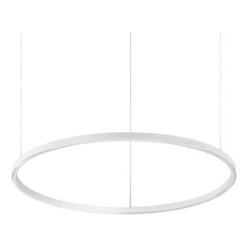 Ideal Lux - LED Reguliuojamas pakabinamas sietynas ORACLE SLIM LED/39W/230V 3000K diametras 70 cm balta