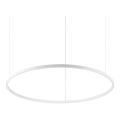 Ideal Lux - LED Reguliuojamas pakabinamas sietynas ORACLE SLIM LED/42W/230V 4000K diametras 90 cm CRI 90 balta