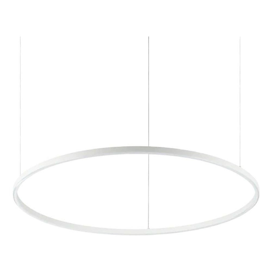 Ideal Lux - LED Reguliuojamas pakabinamas sietynas ORACLE SLIM LED/43W/230V 3000K diametras 90 cm balta