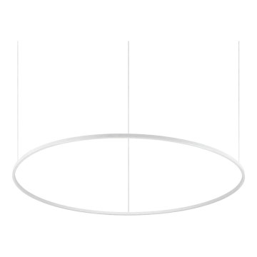 Ideal Lux - LED Reguliuojamas pakabinamas sietynas ORACLE SLIM LED/83W/230V 4000K diametras 150 cm CRI 90 balta
