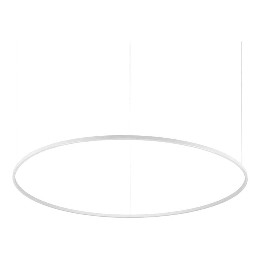 Ideal Lux - LED Reguliuojamas pakabinamas sietynas ORACLE SLIM LED/83W/230V 4000K diametras 150 cm CRI 90 balta