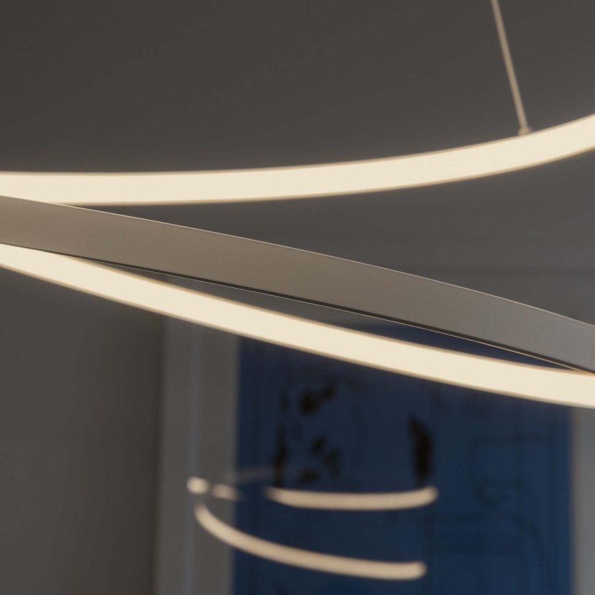 Ideal Lux - LED reguliuojamas pakabinamas šviestuvas ant laido OZ LED/55W/230V skersmuo 80 cm CRI 90 baltas