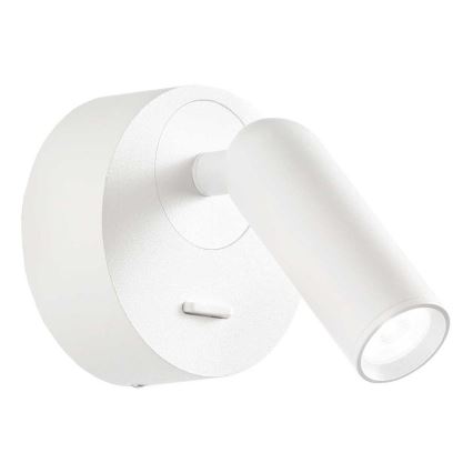 Ideal Lux - LED sieninis akcentinis šviestuvas BEAN LED/3W/230V CRI 90 balta