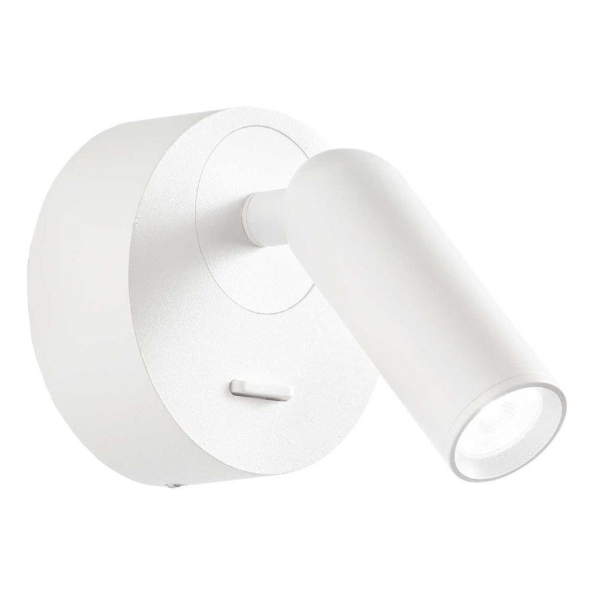 Ideal Lux - LED sieninis akcentinis šviestuvas BEAN LED/3W/230V CRI 90 balta