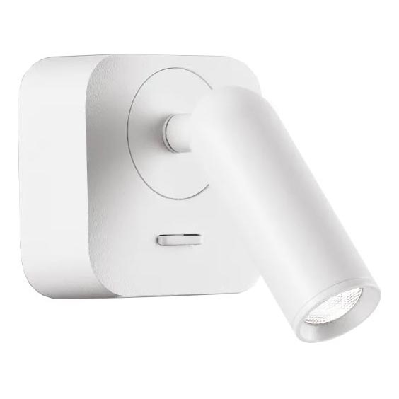 Ideal Lux - LED sieninis akcentinis šviestuvas BEAN LED/3W/230V CRI 90 balta