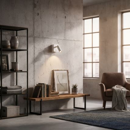 Ideal Lux - LED sieninis akcentinis šviestuvas BEAN LED/3W/230V CRI 90 balta