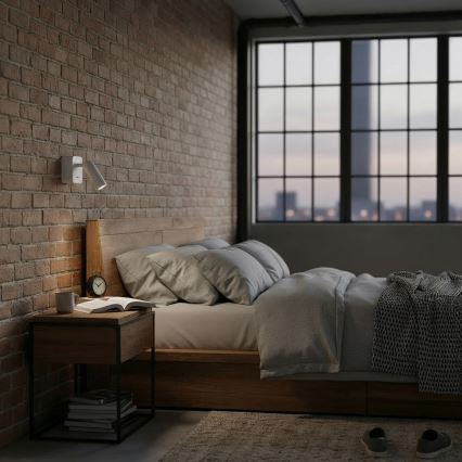 Ideal Lux - LED sieninis akcentinis šviestuvas BEAN LED/3W/230V CRI 90 balta