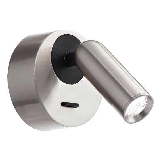 Ideal Lux - LED sieninis akcentinis šviestuvas BEAN LED/3W/230V CRI 90 blizgus chromas