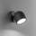 Ideal Lux - LED sieninis akcentinis šviestuvas DODO 1xGX53/9W/230V juoda