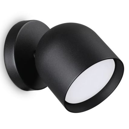 Ideal Lux - LED sieninis akcentinis šviestuvas DODO 1xGX53/9W/230V juoda