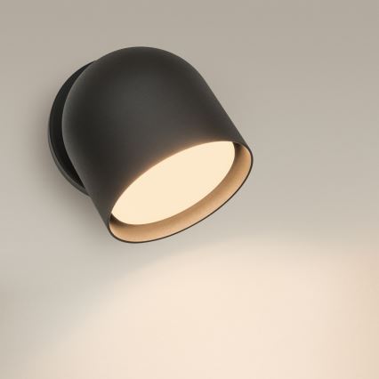 Ideal Lux - LED sieninis akcentinis šviestuvas DODO 1xGX53/9W/230V juoda