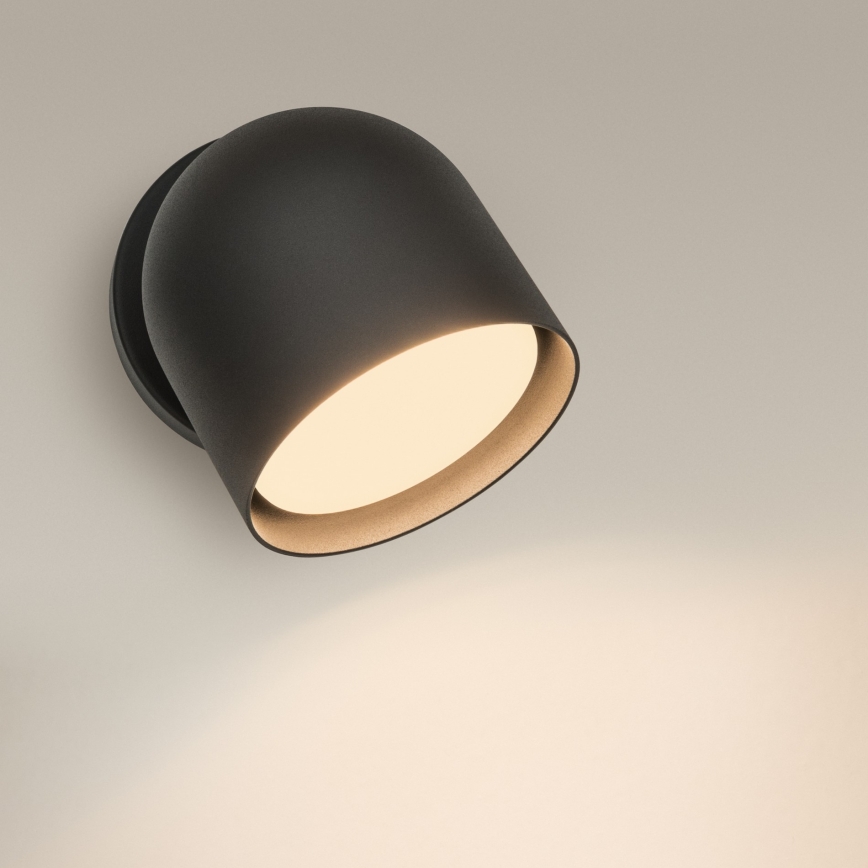 Ideal Lux - LED sieninis akcentinis šviestuvas DODO 1xGX53/9W/230V juoda