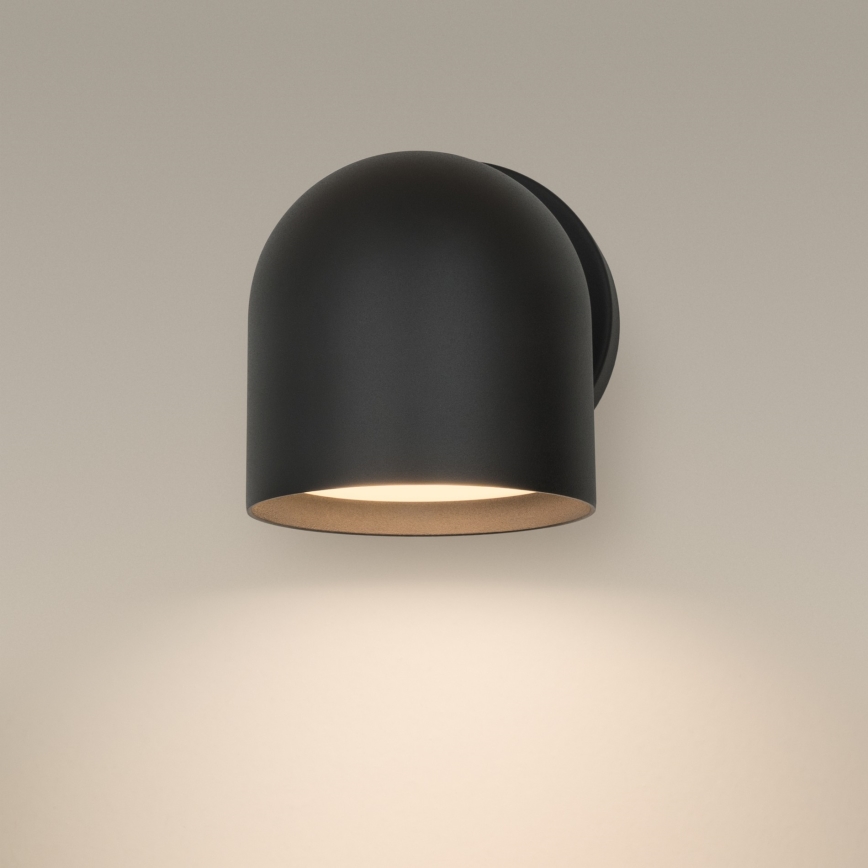 Ideal Lux - LED sieninis akcentinis šviestuvas DODO 1xGX53/9W/230V juoda