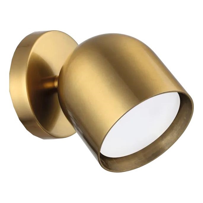 Ideal Lux - LED sieninis akcentinis šviestuvas DODO 1xGX53/9W/230V žalvaris