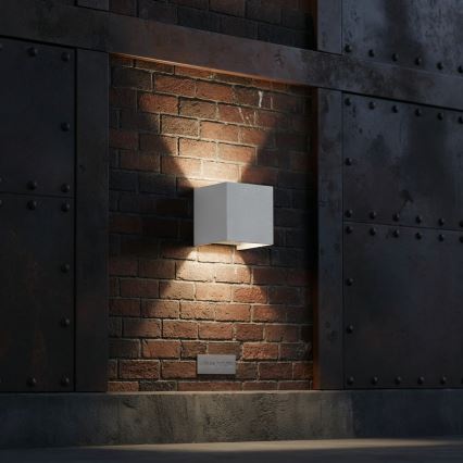 Ideal Lux - LED sieninis lauko šviestuvas ATOM LED/12W/230V CRI 90 IP54 balta