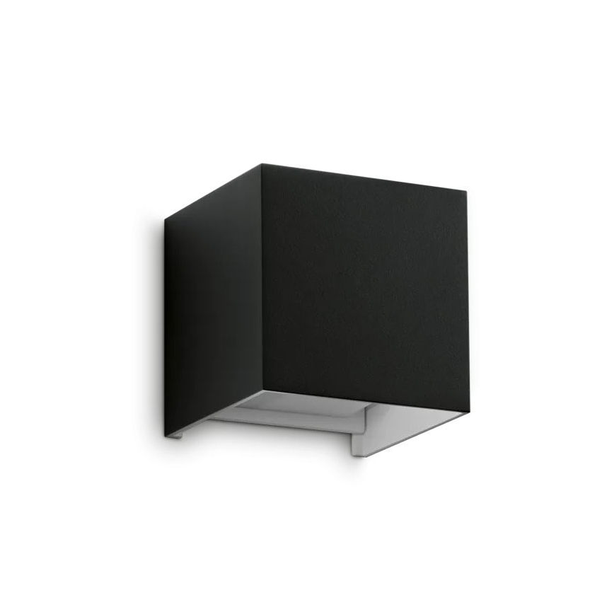Ideal Lux - LED sieninis lauko šviestuvas ATOM LED/12W/230V CRI 90 IP54 juoda