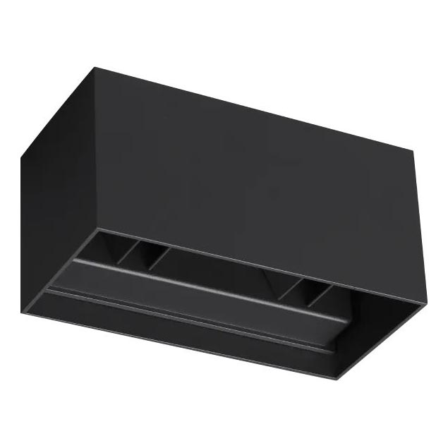 Ideal Lux - LED sieninis lauko šviestuvas ATOM LED/25W/230V CRI 90 IP54 juoda