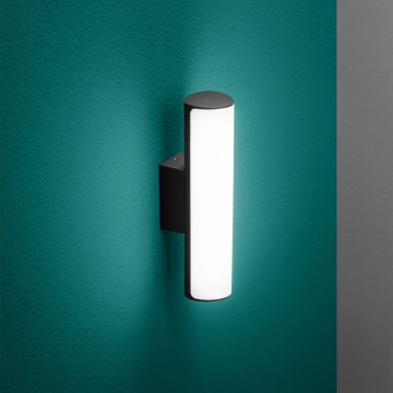 Ideal Lux - LED sieninis lauko šviestuvas ETERE LED/9,5W/230V 3000K CRI 90 IP44 juoda