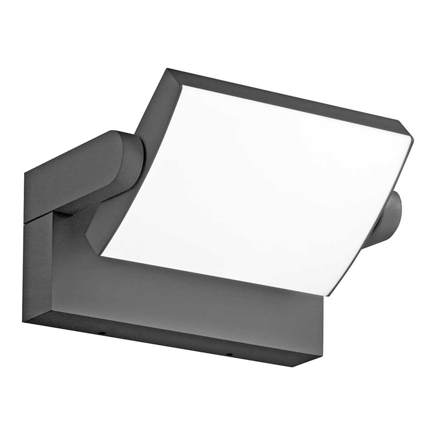 Ideal Lux - LED sieninis lauko šviestuvas SWIPE LED/21W/230V CRI 90 IP54 antracitas