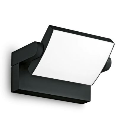 Ideal Lux - LED sieninis lauko šviestuvas SWIPE LED/21W/230V CRI 90 IP54 juoda