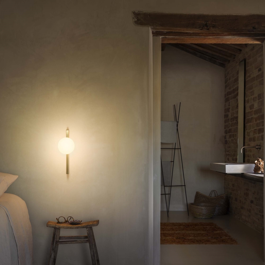 Ideal Lux - LED sieninis šviestuvas BINOMIO 1xG9/3W/230V auksas