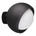 Ideal Lux - LED sieninis šviestuvas BLOOM 1xE27/42W/230V juodas