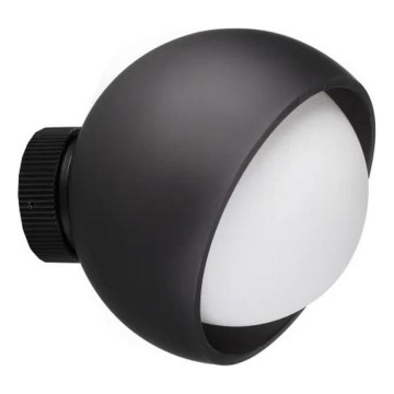 Ideal Lux - LED sieninis šviestuvas BLOOM 1xE27/42W/230V juodas