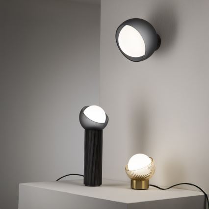 Ideal Lux - LED sieninis šviestuvas BLOOM 1xE27/42W/230V juodas