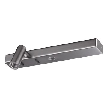 Ideal Lux - LED sieninis šviestuvas BONNE LED/6,5W/230V CRI 90 blizgus chromas