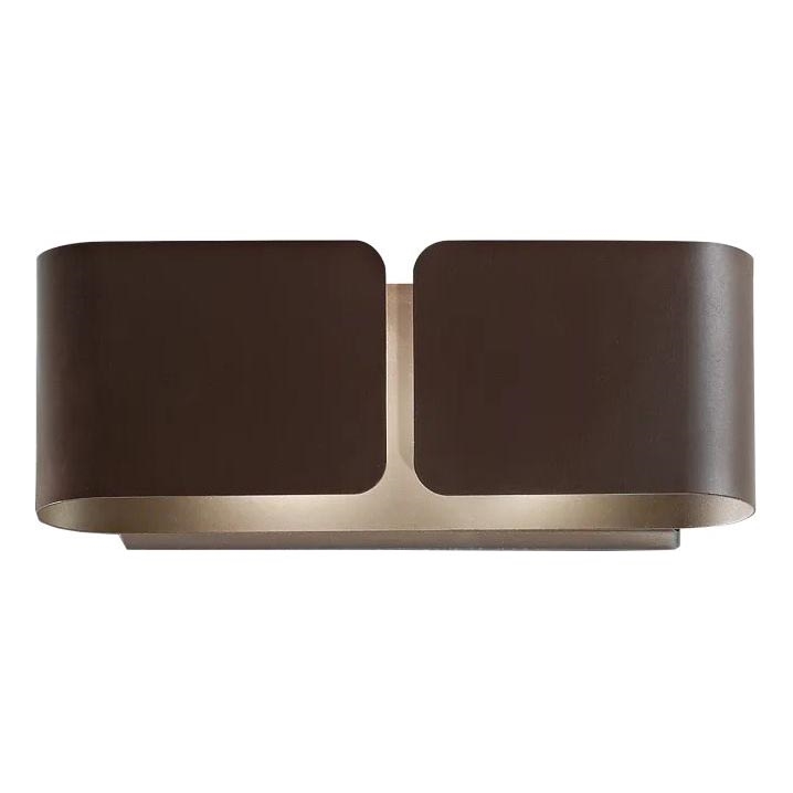Ideal Lux - LED sieninis šviestuvas CLIP 2xG9/3W/230V ruda