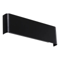 Ideal Lux - LED sieninis šviestuvas DELTA LED/10W/230V 3000K 30 cm CRI 90 juoda