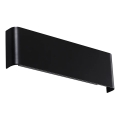 Ideal Lux - LED sieninis šviestuvas DELTA LED/10W/230V 4000K 30 cm CRI 90 juoda