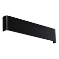 Ideal Lux - LED sieninis šviestuvas DELTA LED/14W/230V 4000K 41 cm CRI 90 juoda