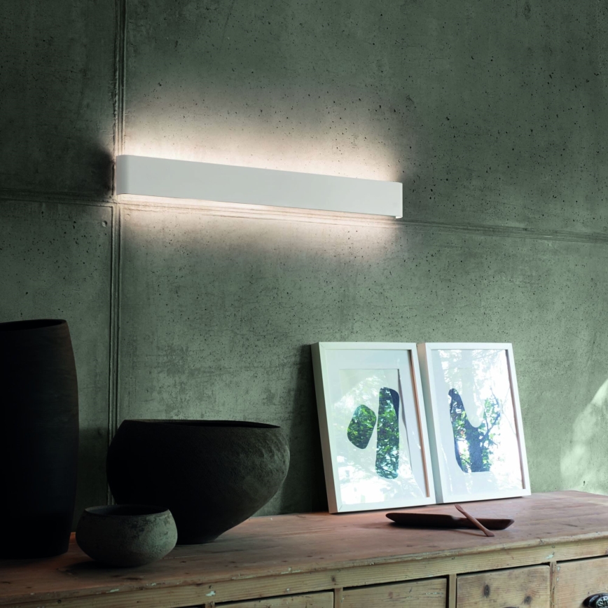 Ideal Lux - LED sieninis šviestuvas DELTA LED/30W/230V 3000K 83 cm CRI 90 balta