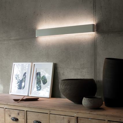 Ideal Lux - LED sieninis šviestuvas DELTA LED/30W/230V 4000K 83 cm CRI 90 balta