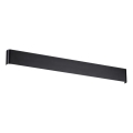 Ideal Lux - LED sieninis šviestuvas DELTA LED/30W/230V 4000K 83 cm CRI 90 juoda