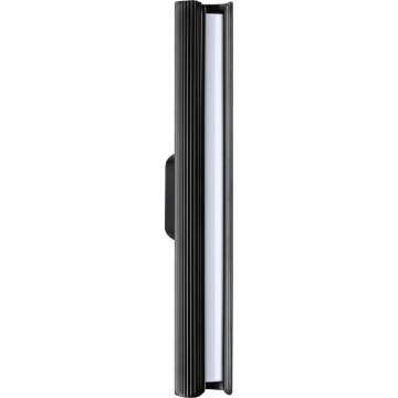 Ideal Lux - LED sieninis šviestuvas DORICA LED/8,5W/230V CRI 90 juodas