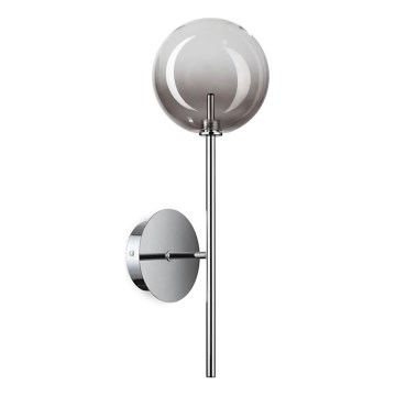 Ideal Lux - LED sieninis šviestuvas EQUINOXE 1xG4/2W/230V blizgus chromas/dūminis