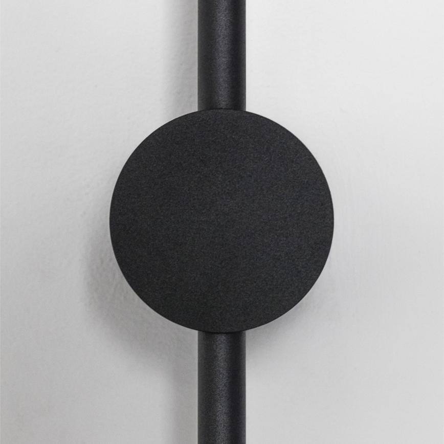 Ideal Lux - LED sieninis šviestuvas ESSENCE LED/12W/230V 2700K 70 cm CRI 90 juoda