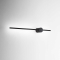 Ideal Lux - LED sieninis šviestuvas ESSENCE LED/12W/230V 70 cm 3000K CRI 90 juoda