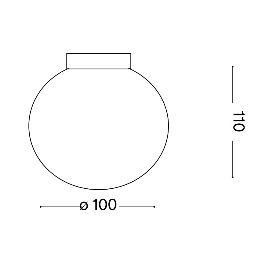 Ideal Lux - LED sieninis šviestuvas MAPA 1xG9/3W/230V balta
