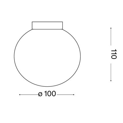 Ideal Lux - LED sieninis šviestuvas MAPA 1xG9/3W/230V Ø 10 cm baltas
